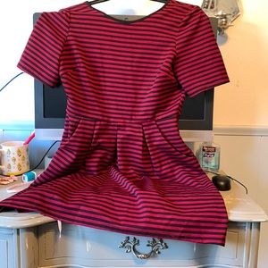 super cute Short Dress Speechless Sz XL red and black striped